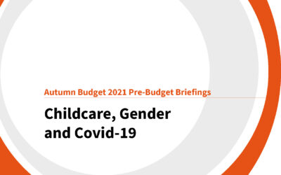 Autumn Budget 2021: Childcare, gender and Covid-19