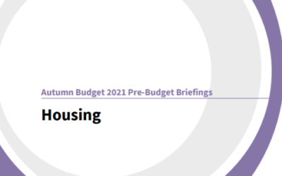 Autumn Budget 2021: Housing