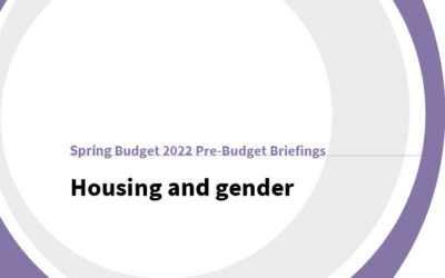 Spring Budget 2022: Housing and gender