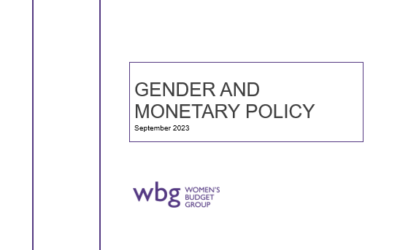 Gender and Monetary Policy