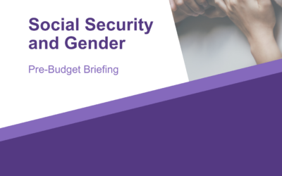 Autumn Statement 2023: Social Security and Gender